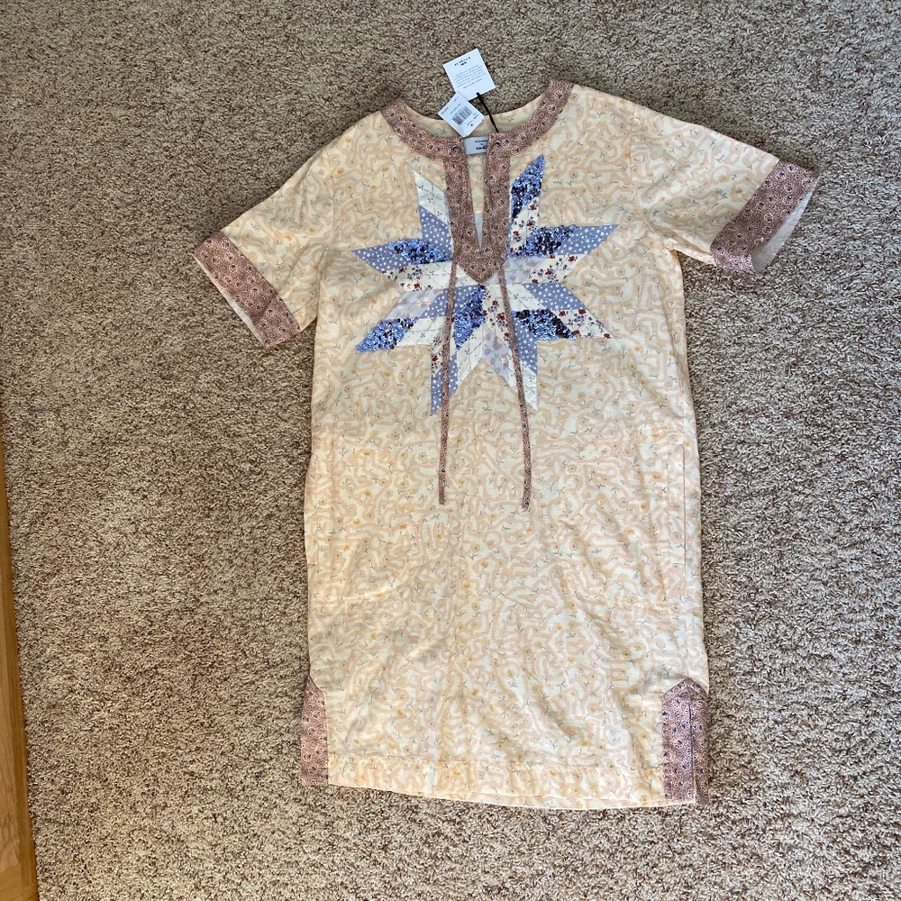 NWT Coach x Keith Haring quilt dress